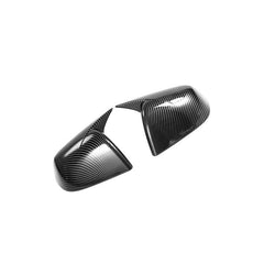 Model Y GT Style Side Door Mirror Cover (Carbon Fiber Pattern ABS) (1 pair) (2020-2024) - T-Launch