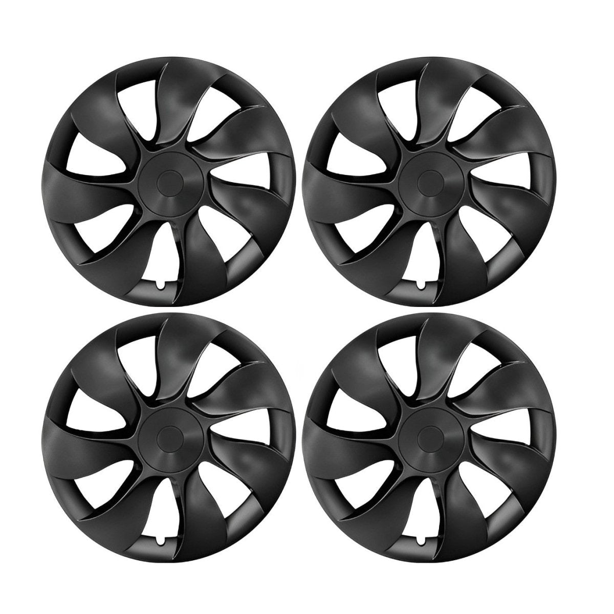Model Y Induction Style Wheel Hub Caps - Performance Wheel HubCaps (4 Pcs) - T-Launch