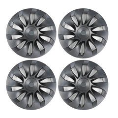 Model Y Induction Style Wheel Hub Caps - Performance Wheel HubCaps (4 Pcs) - T-Launch