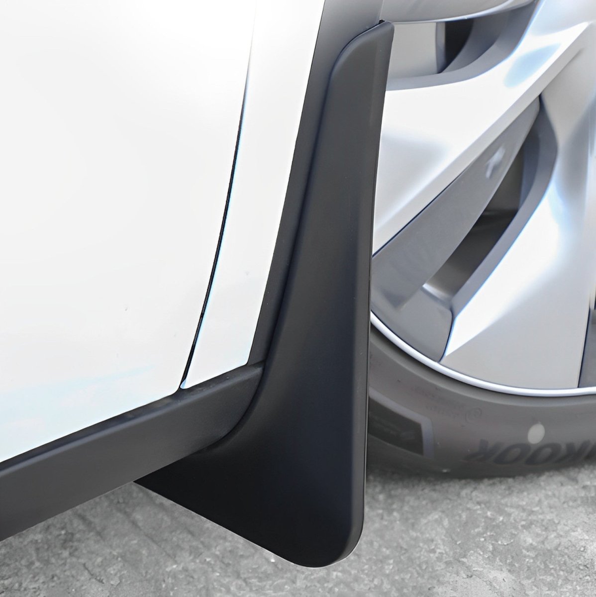 Model Y/3 OEM Mud Flaps Front Rear Mudguard Kit for Tesla- TPE No Drill Fender (2019-2024) (4 PCS) - T-Launch