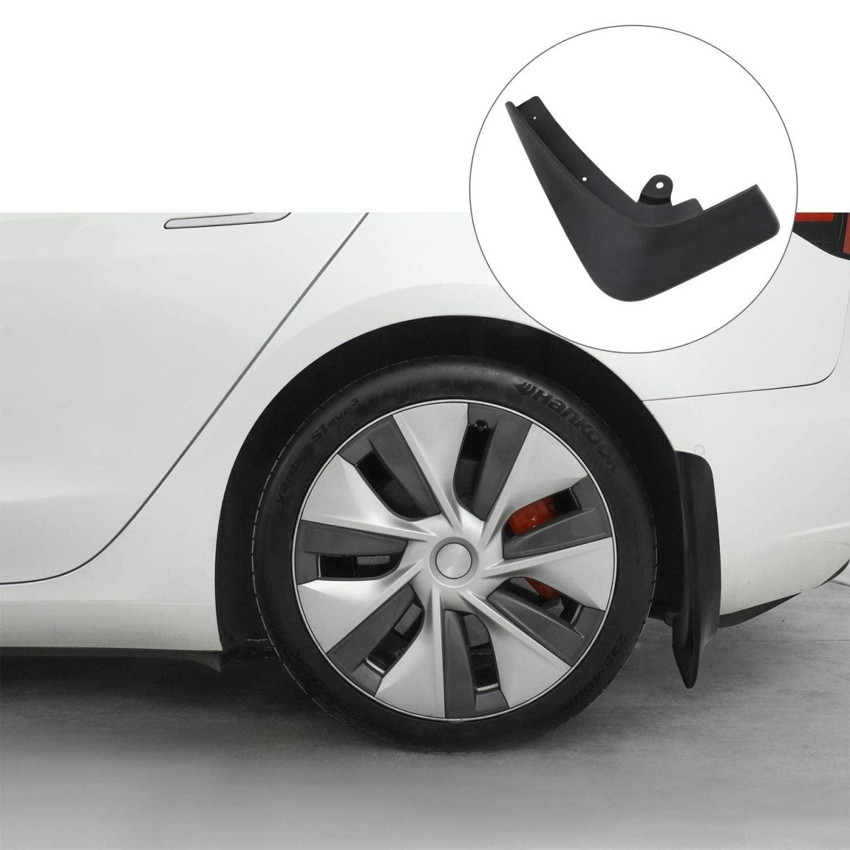 Mud Flaps Splash Guards For Tesla Model X (4 Pcs) (2015-2020) - T-Launch