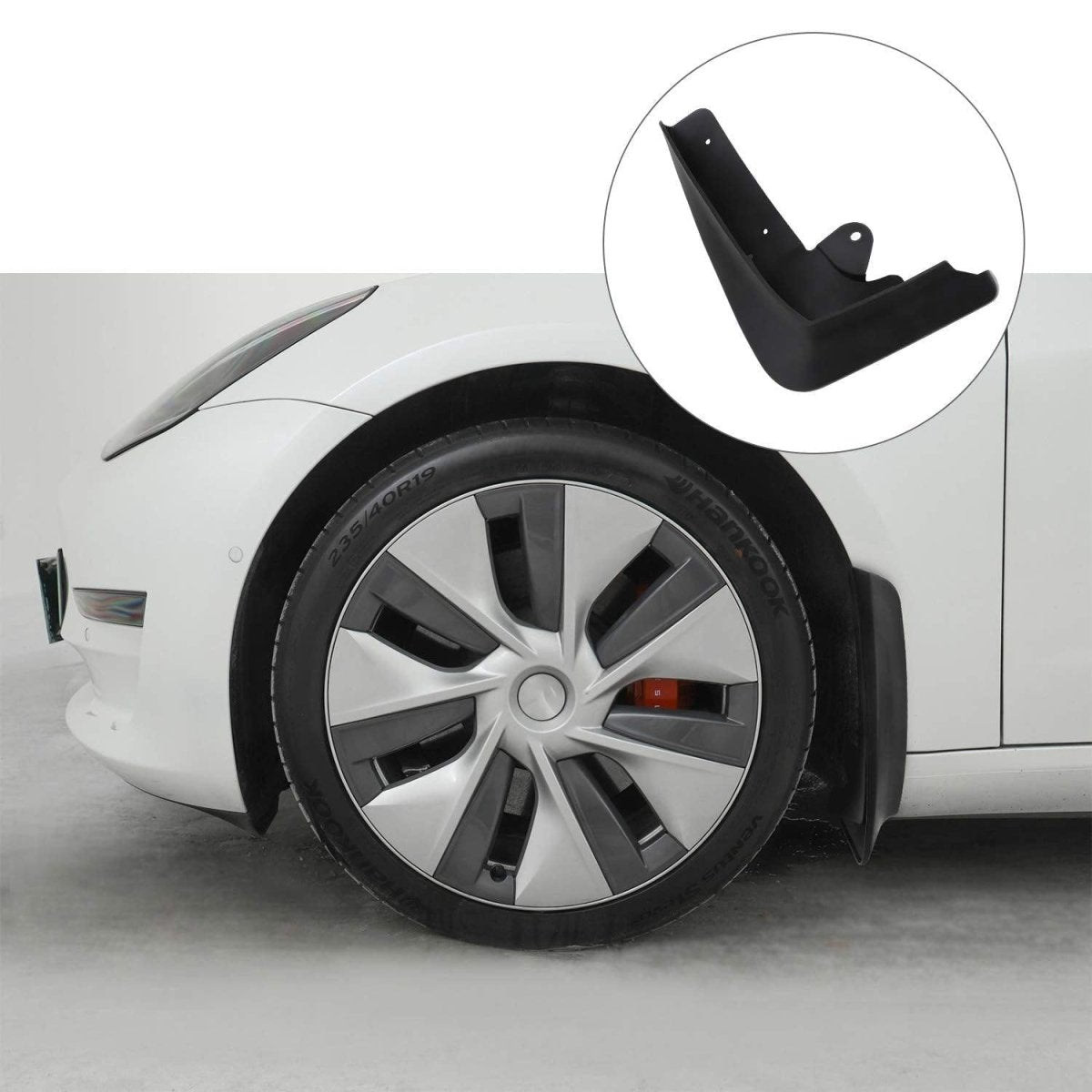 Mud Flaps Splash Guards For Tesla Model X (4 Pcs) (2015-2020) - T-Launch