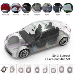 Noise Reduction Kit Set for Tesla - T-Launch