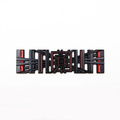 Tesla Plaid SpaceBalls Tribute, Die-Cast Aluminum Badge Trunk Emblem - For All Models (2012-2023) - TESLAUNCH