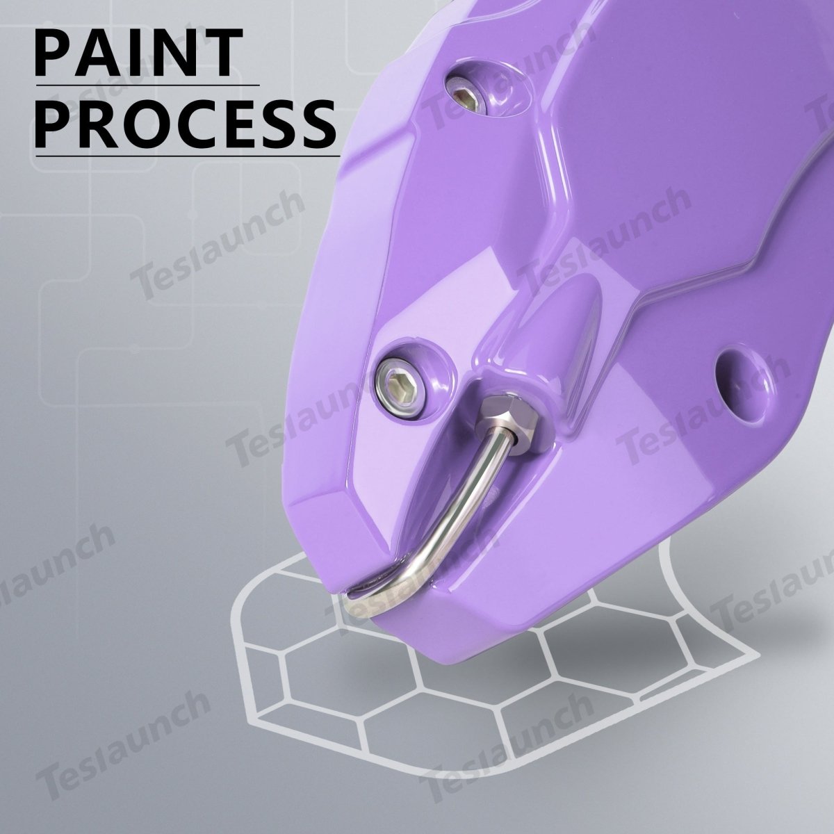 Purple 2021-2026 Model S/X Brake Caliper Covers (4Pcs) for Tesla - T-Launch