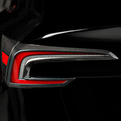 [Real Carbon Fiber] 2024+ Model 3 Highland Real carbon fiber tail light frame (2 pcs) - T-Launch