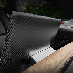 [Real Carbon Fiber] Center Screen Rear Cover for Tesla Model 3/Y (2017-2023) - TESLAUNCH