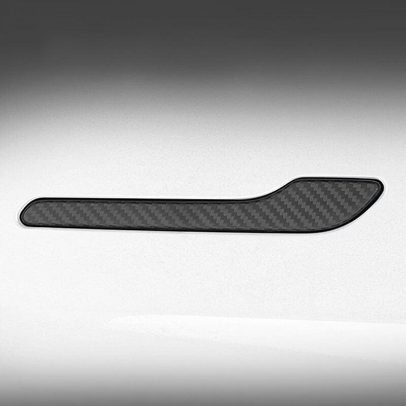 [Real Carbon Fiber] Door Handle Cover For Tesla Model 3/Y (2017-2023) - TESLAUNCH