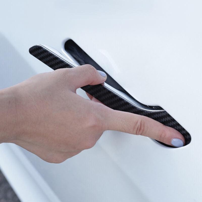 [Real Carbon Fiber] Door Handle Cover For Tesla Model 3/Y (2017-2023) - TESLAUNCH