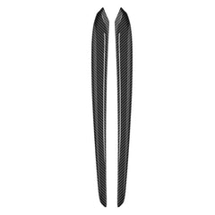 [Real Carbon Fiber] Door Trim Cover For Tesla Model 3, Front Door Trim Panel Caps (2021-2023) - TESLAUNCH