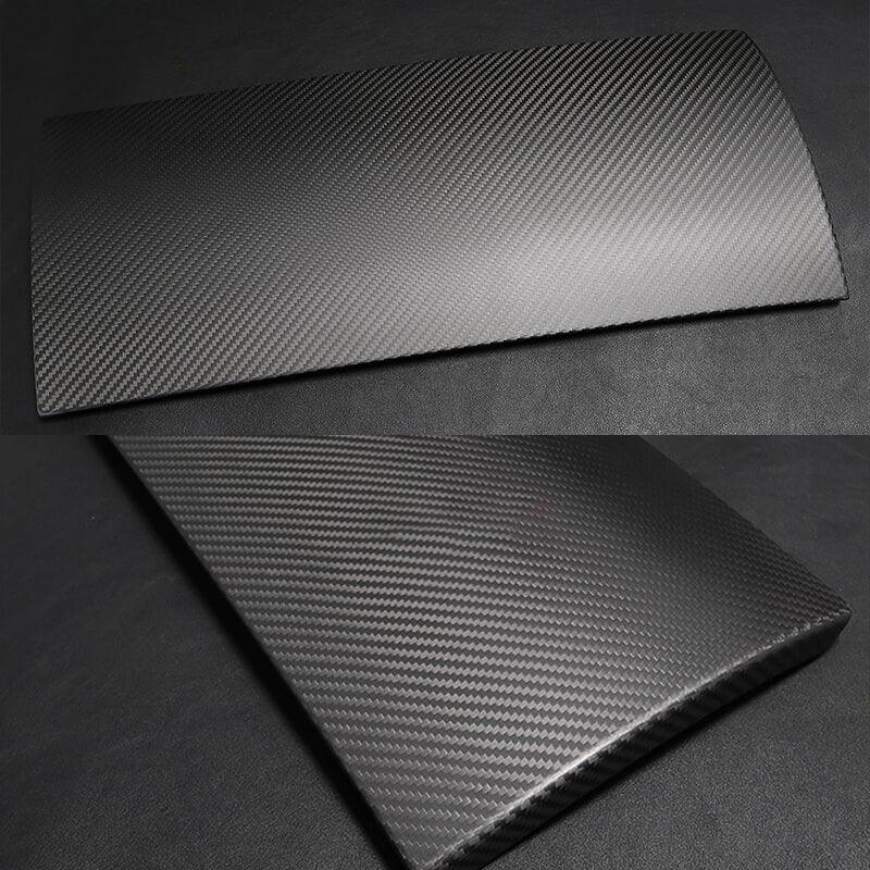 [Real Carbon Fiber] Glove Box Cover for Tesla Model 3/Y (2017-2023) - TESLAUNCH