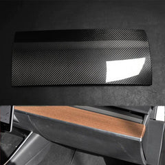 [Real Carbon Fiber] Glove Box Cover for Tesla Model 3/Y (2017-2023) - TESLAUNCH