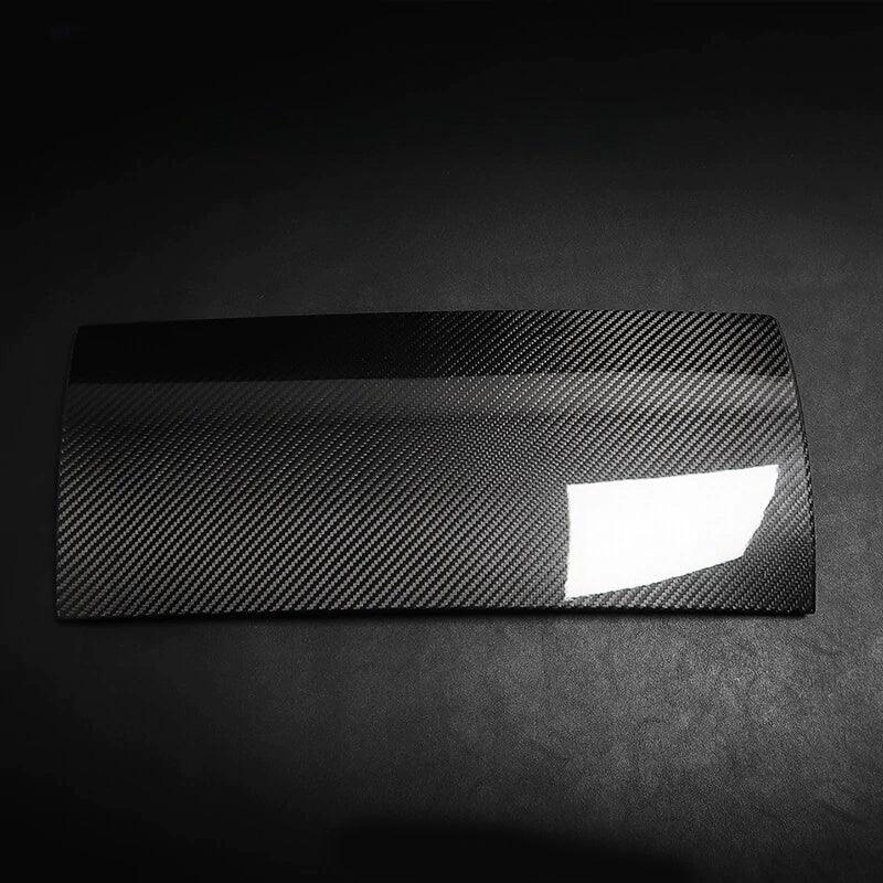 [Real Carbon Fiber] Glove Box Cover for Tesla Model 3/Y (2017-2023) - TESLAUNCH
