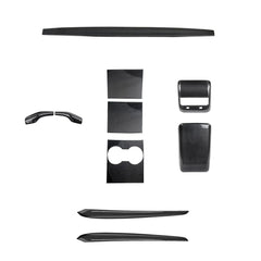 Real Carbon Fiber Interior Mods Wrap Kit for Tesla Model 3 / Y - T-Launch