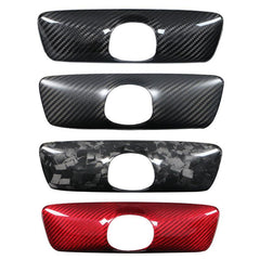 [Real Carbon Fiber] Interior Rearview Mirror Cover For Model 3/Y (2017-2023) - TESLAUNCH