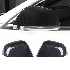 [Real Carbon Fiber] Mirror Cover for Tesla Model 3, OEM Style (1 pair) (2017-2023) - TESLAUNCH