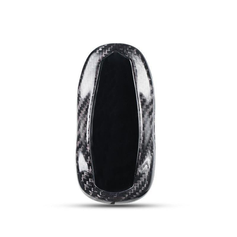 [Real Carbon Fiber] Model S/3/Y Key Fob Cover, Key Fob Holder - T-Launch