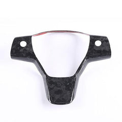 [Real Carbon Fiber] One-piece Steering Wheel Cover For Tesla Model 3/Y Accessories (2017-2023) - TESLAUNCH