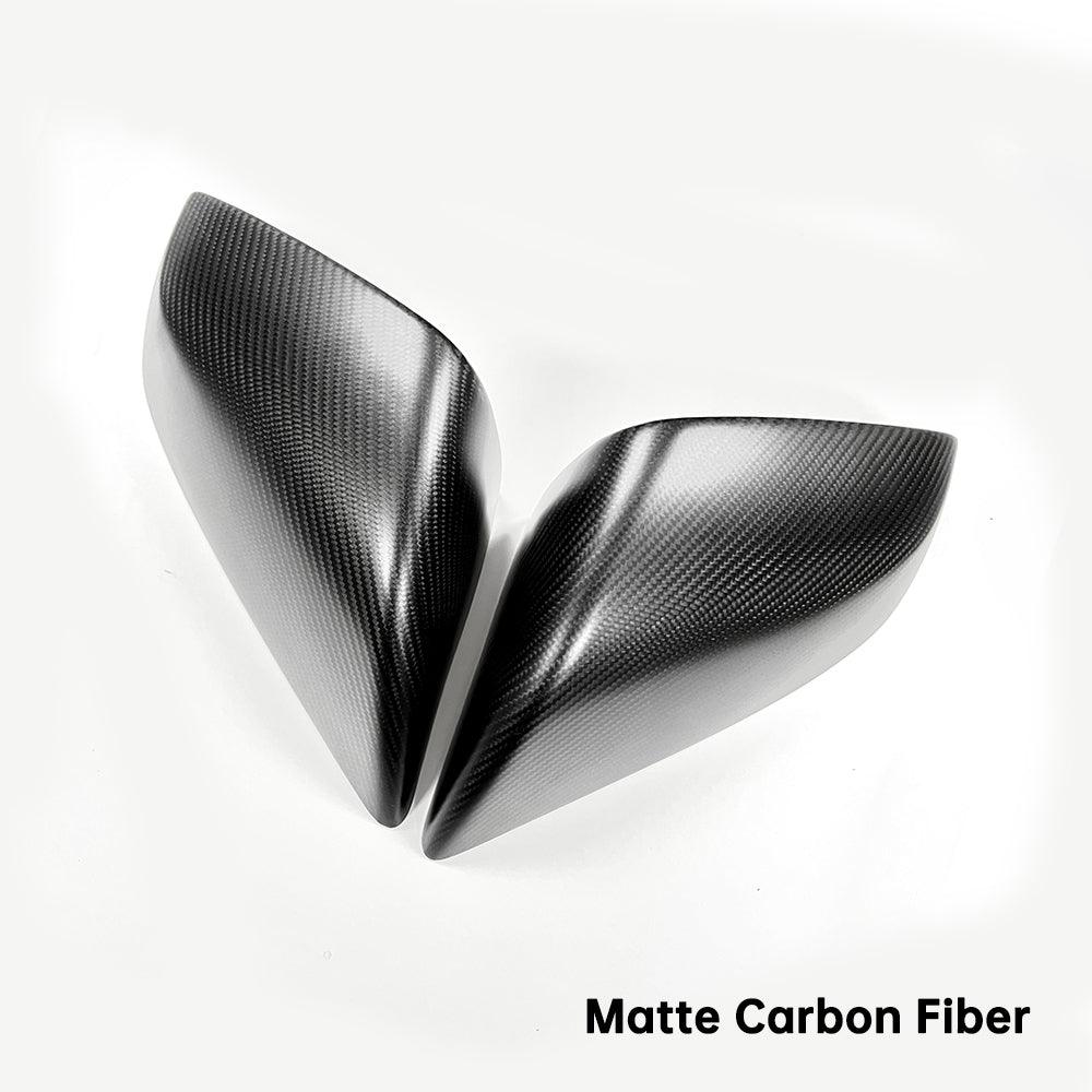 [Real Carbon Fiber] Rear View Mirror Covers For Tesla Model S (2016-2023) - TESLAUNCH