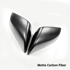 [Real Carbon Fiber] Rear View Mirror Covers For Tesla Model S (2016-2023) - TESLAUNCH