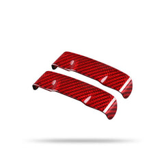 [Real Carbon Fiber] Seat Belt Fascia Cover For Model 3/Y Accessories (2017-2023) - TESLAUNCH