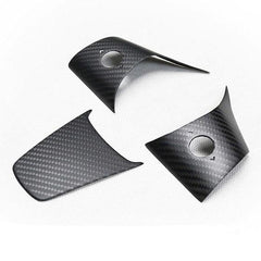 [Real Carbon Fiber] Steering Wheel Cover For Model 3/Y Accessories (2017-2023) - T-Launch