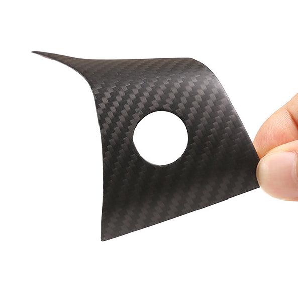 [Real Carbon Fiber] Steering Wheel Cover For Model 3/Y Accessories (2017-2023) - T-Launch