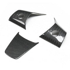 [Real Carbon Fiber] Steering Wheel Cover For Model 3/Y Accessories (2017-2023) - T-Launch