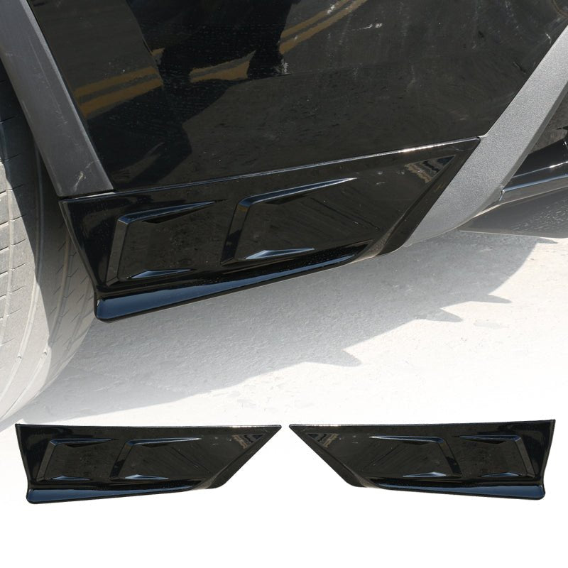 Rear Bumper Lip Spoiler Side Splitter for Tesla 2020-2024 Model Y - T-Launch
