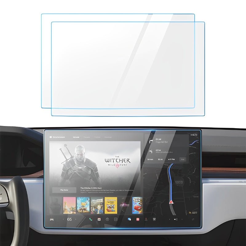 Tempered Glass Screen Protector for Model S/X (2021+) - T-Launch